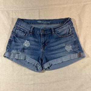 The/Le Boyfriend denim shorts